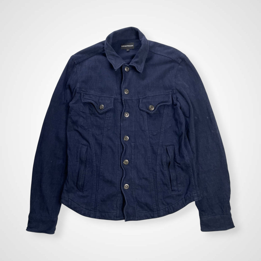 EMPORIO ARMANI エンポリオ アルマーニ / スウェットワイヤージャケット Y2K ネイビー SIZE:46