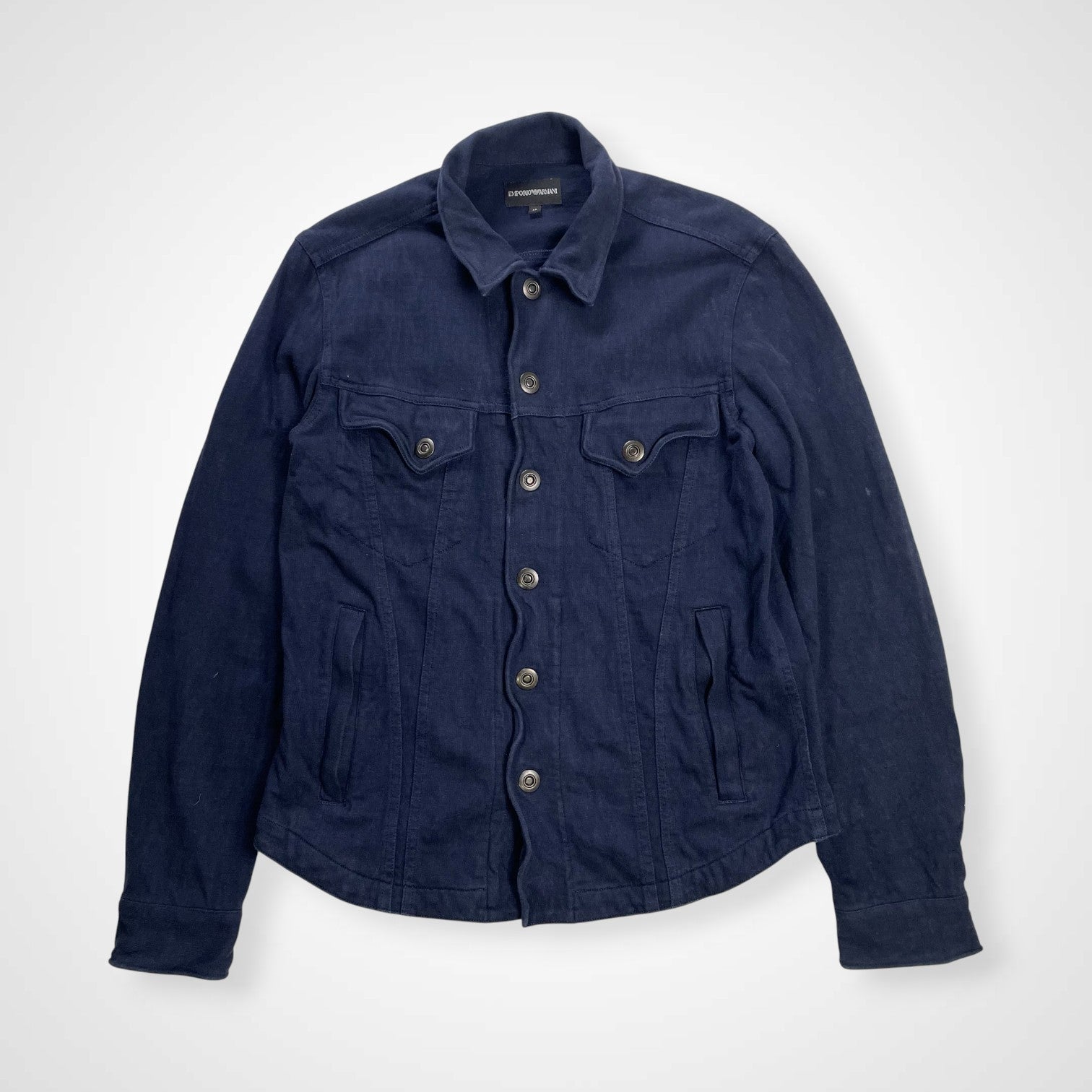 EMPORIO ARMANI エンポリオ アルマーニ / スウェットワイヤージャケット Y2K ネイビー SIZE:46