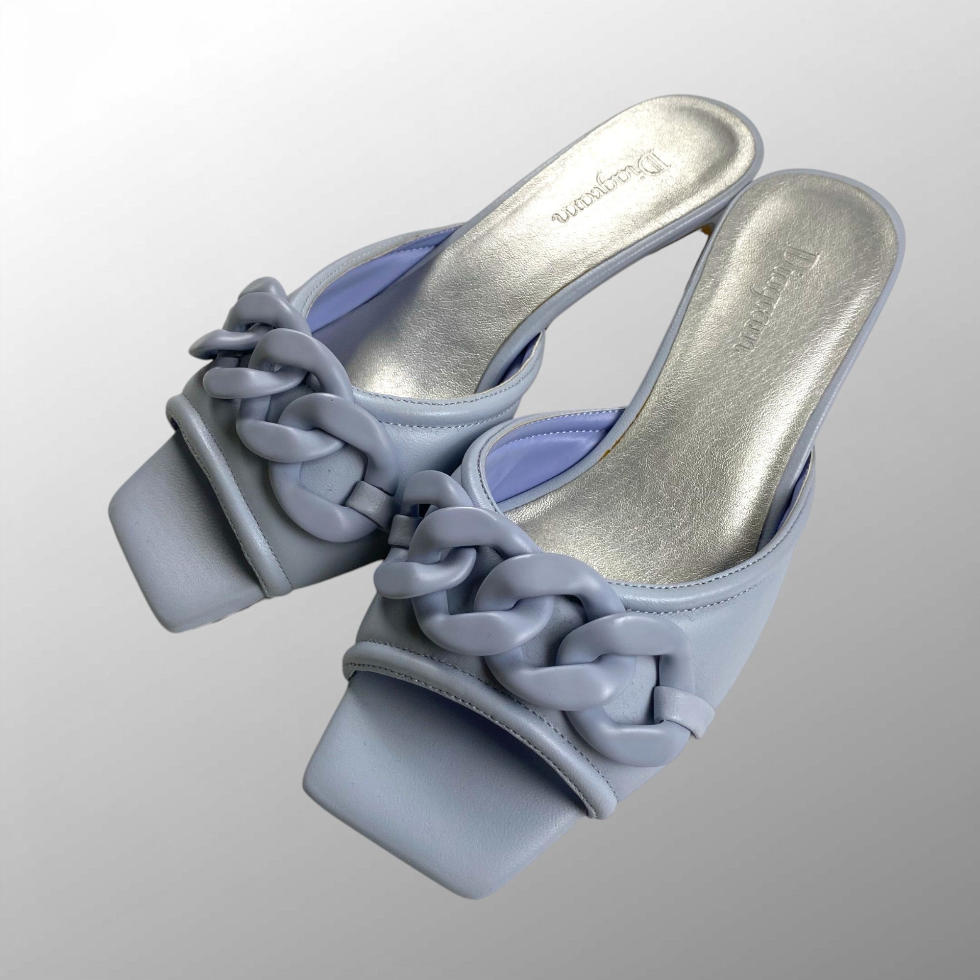 Diagram ダイアグラム / チェーンヒールサンダル 参考定価：28,000+tax SIZE:37（23.5cm）