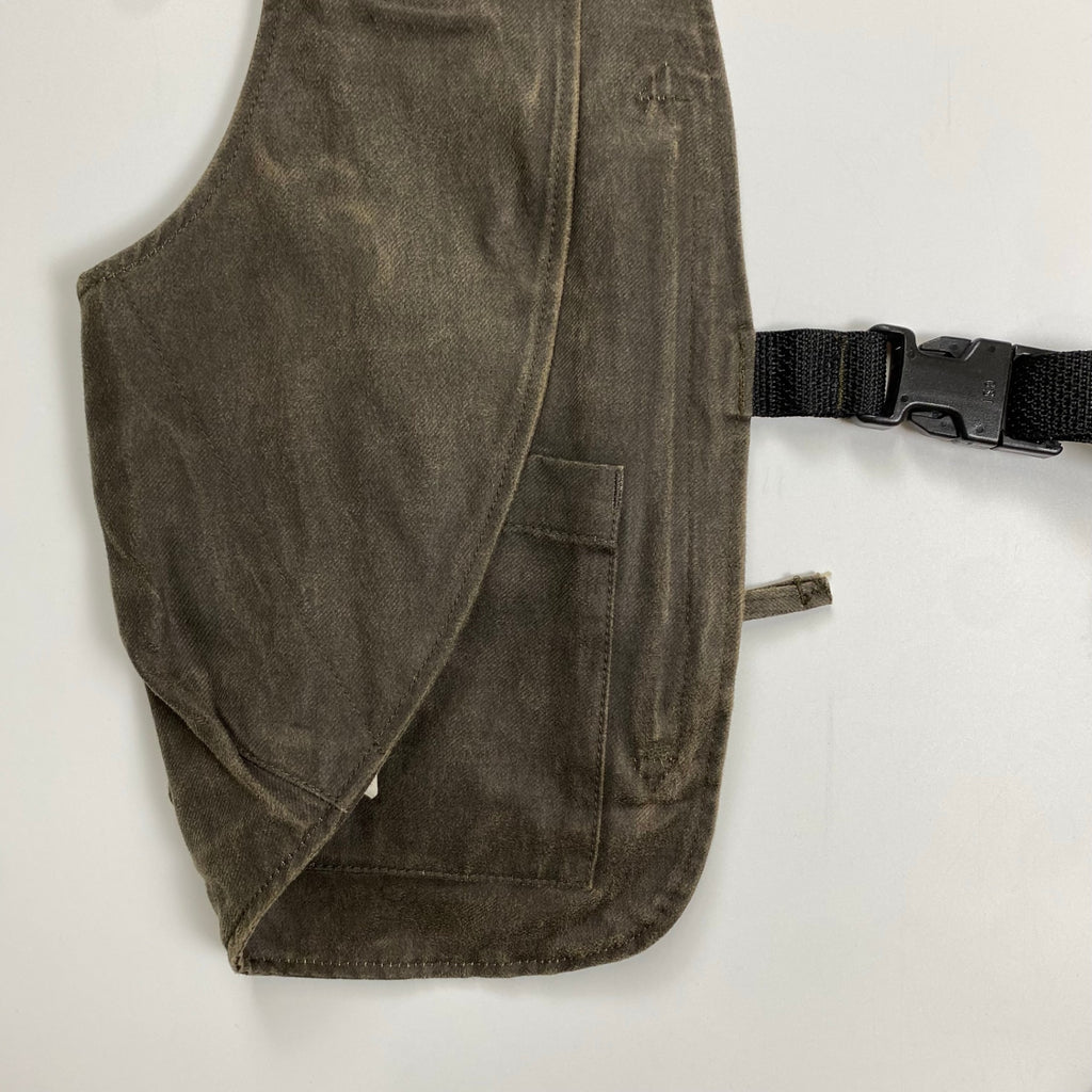 ENGINEERED GARMENTS エンジニアド ガーメンツ / SHOULDER VEST  ショルダーベスト ヴィンテージ加工 USA製 SIZE:FREE