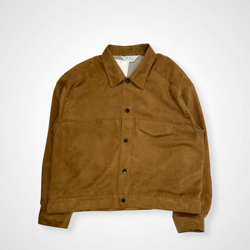 ANCELLM アンセルム / VEAGAN SUEDE WORK SHIRT タグ付 25AW SIZE:2