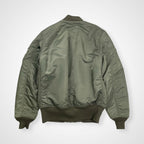 ALPHA × EMODA アルファ エモダ / MA-1 TIGHT ブルゾン 参考定価：25,800+tax SIZE:L