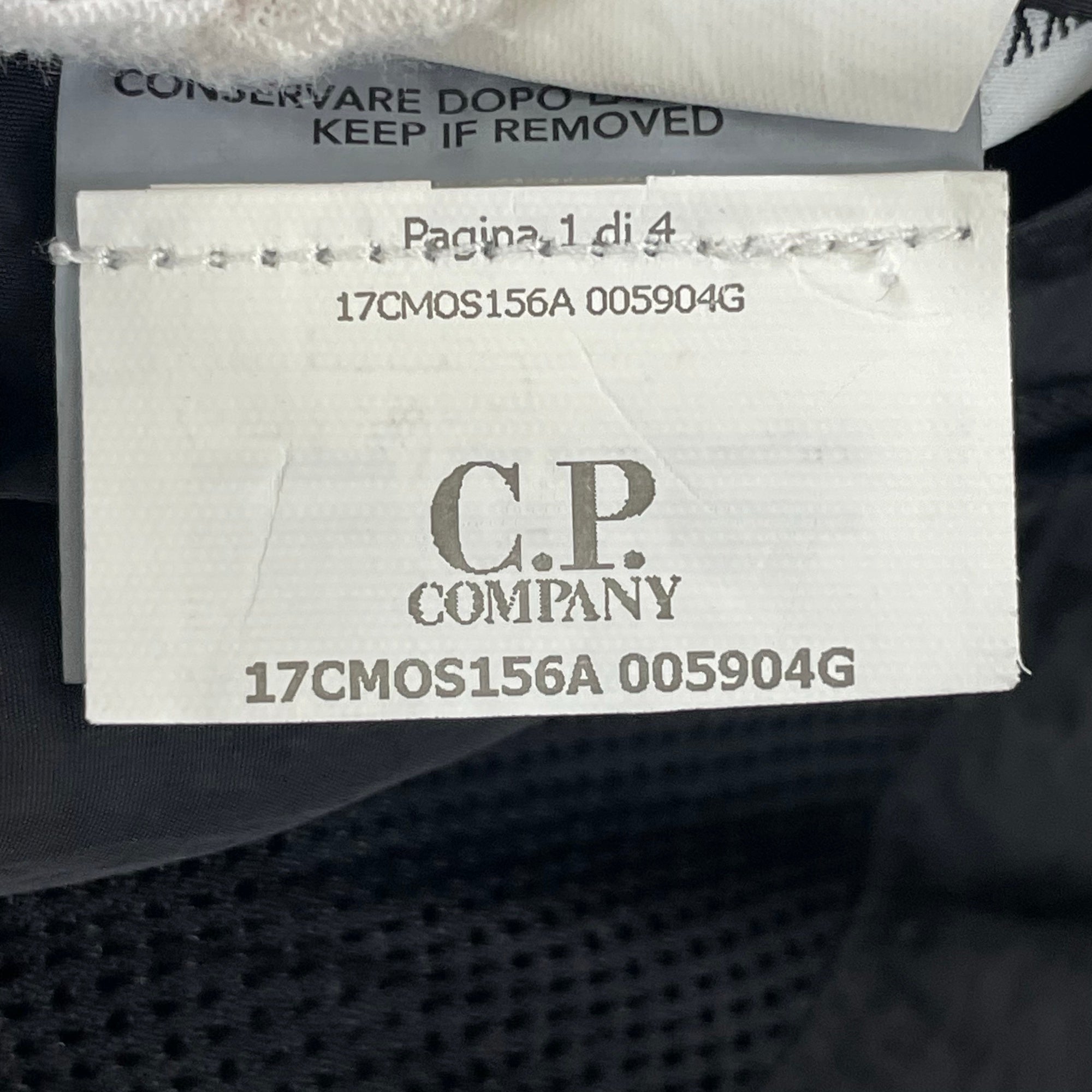 C.P. COMPANY / Chrome-R Hooded Overshirt 参考定価：85,000+tax SIZE:XXL