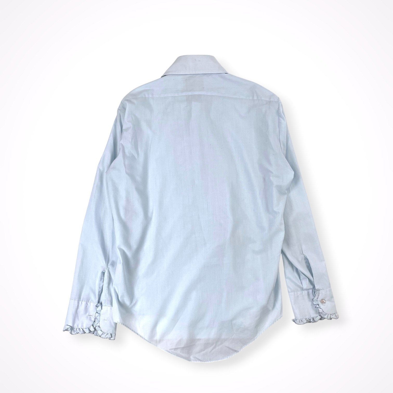 VINTAGE / 70s ヴィンテージフリルシャツ SIZE：L程度