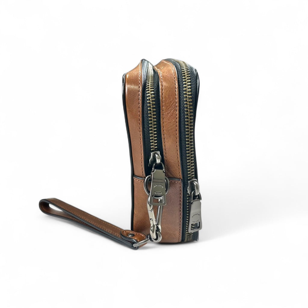 COACH コーチ / オールレザー セカンドバッグ クラッチバッグ 93527