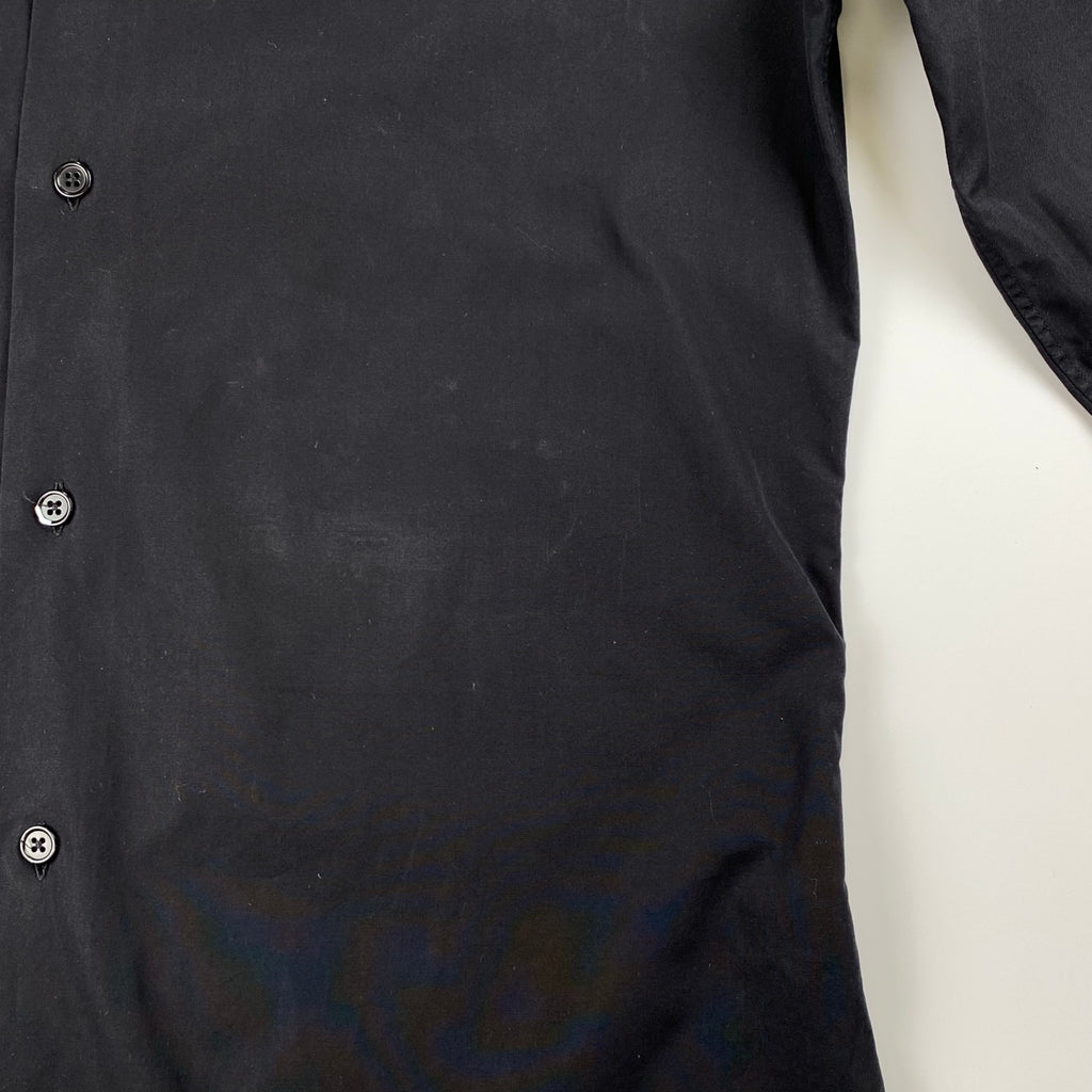 HERMES エルメス / スタンドカラー シャツ セリエボタン 変形デザイン SIZE：39（M程度）