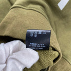 ACANTHUS アカンサス × muta MARINE ムータマリン / コラボ MA-1ジャケット スウェット地 カーキ SIZE:M