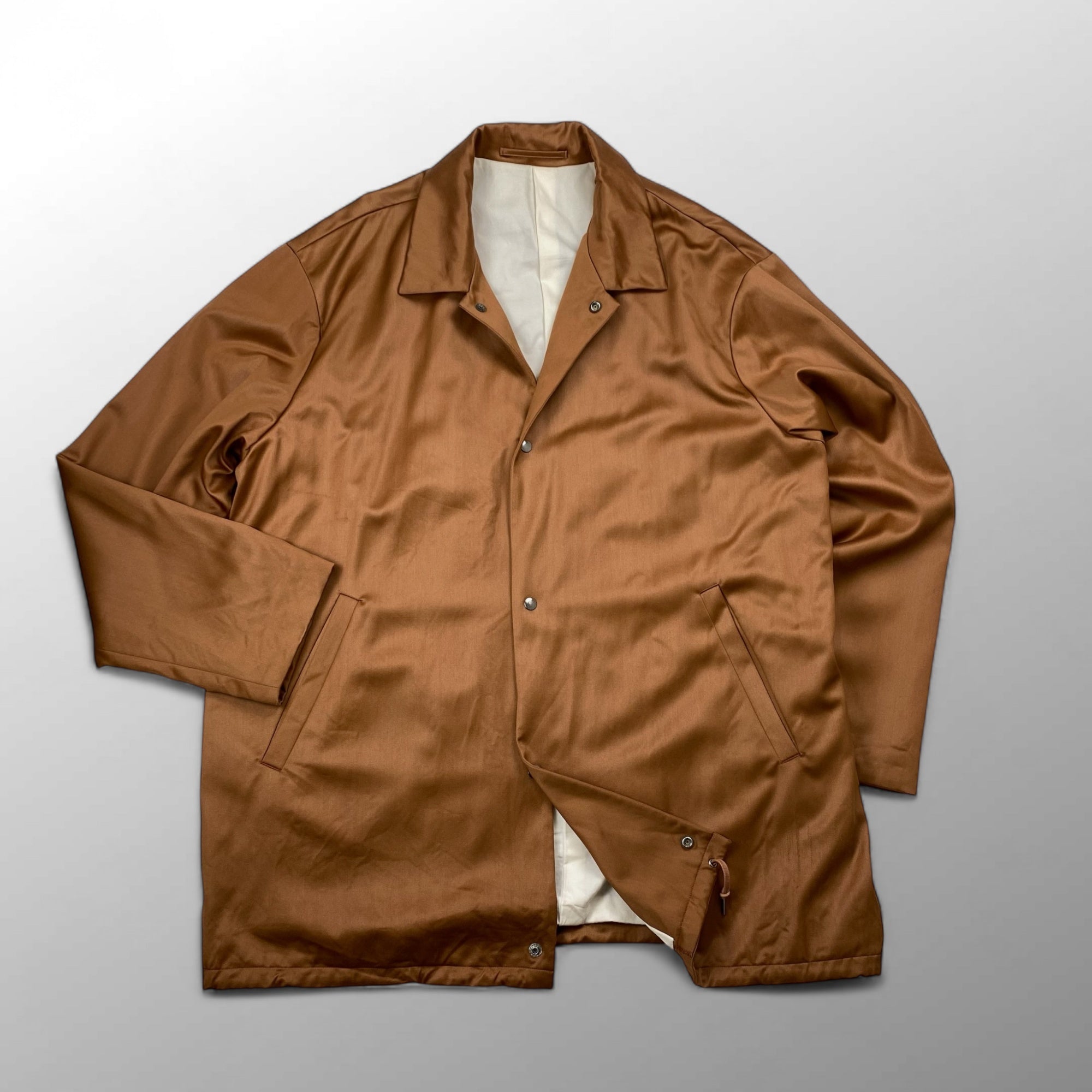 ATON エイトン / コーチジャケット ビッグシルエット  参考定価：79,000+tax SIZE:XXL程度