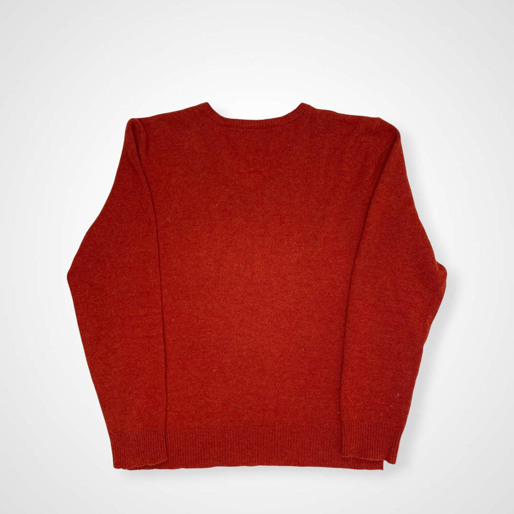 Polo by Ralph Lauren ポロバイラルフローレン / ヴィンテージ ラムウールVネックニット SIZE:S