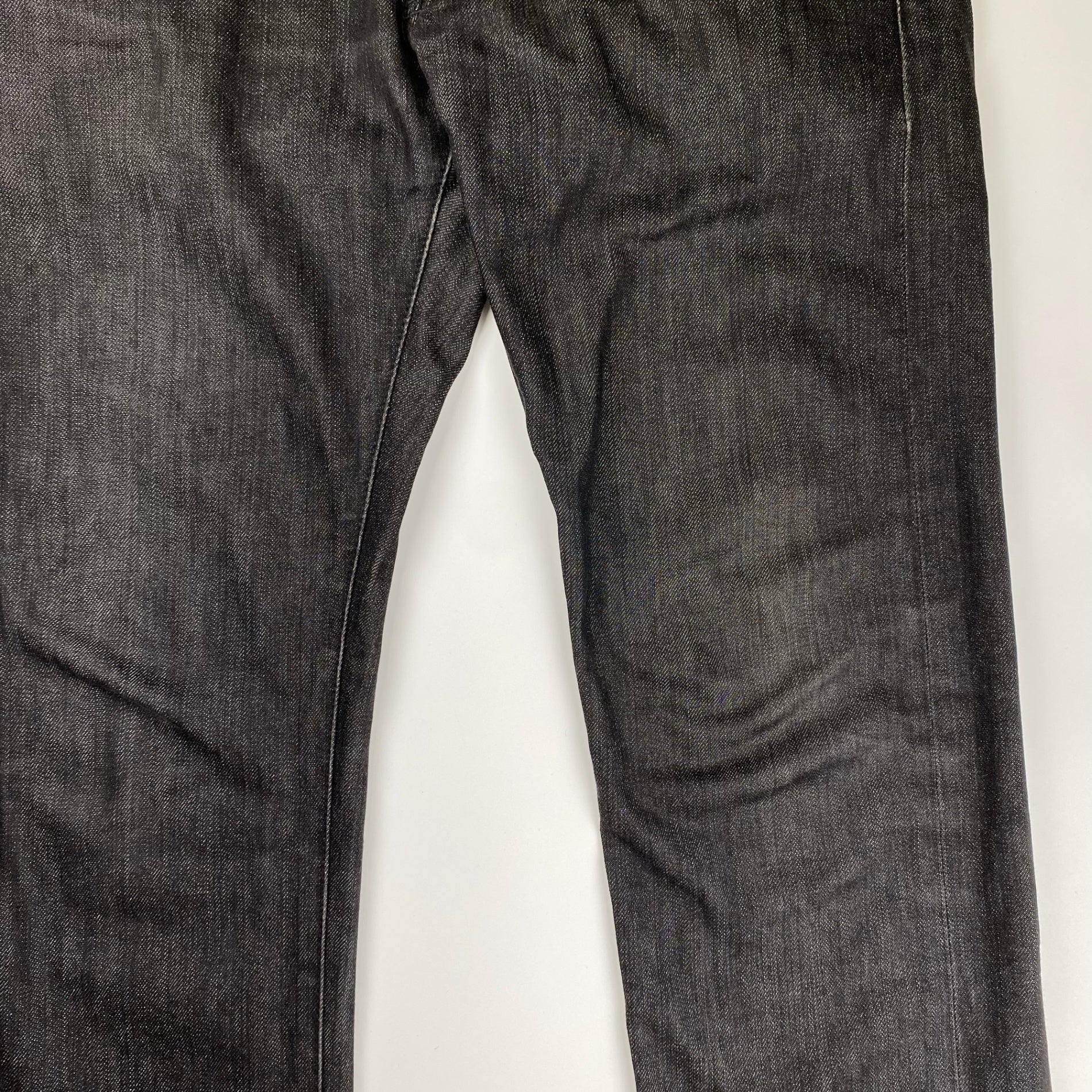 【09AW アーカイブ】 Dior HOMME ディオール オム / CDロゴプレート ブラック デニムパンツ クリス ヴァン アッシュ期 SIZE:W30