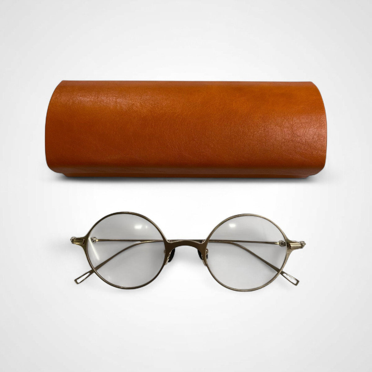 金子眼鏡 「PREMIUMシリーズ」 / ラウンド SILVER925ミックス 度なしクリアレンズ 参考定価：80,000程度 SIZE:47□22-141