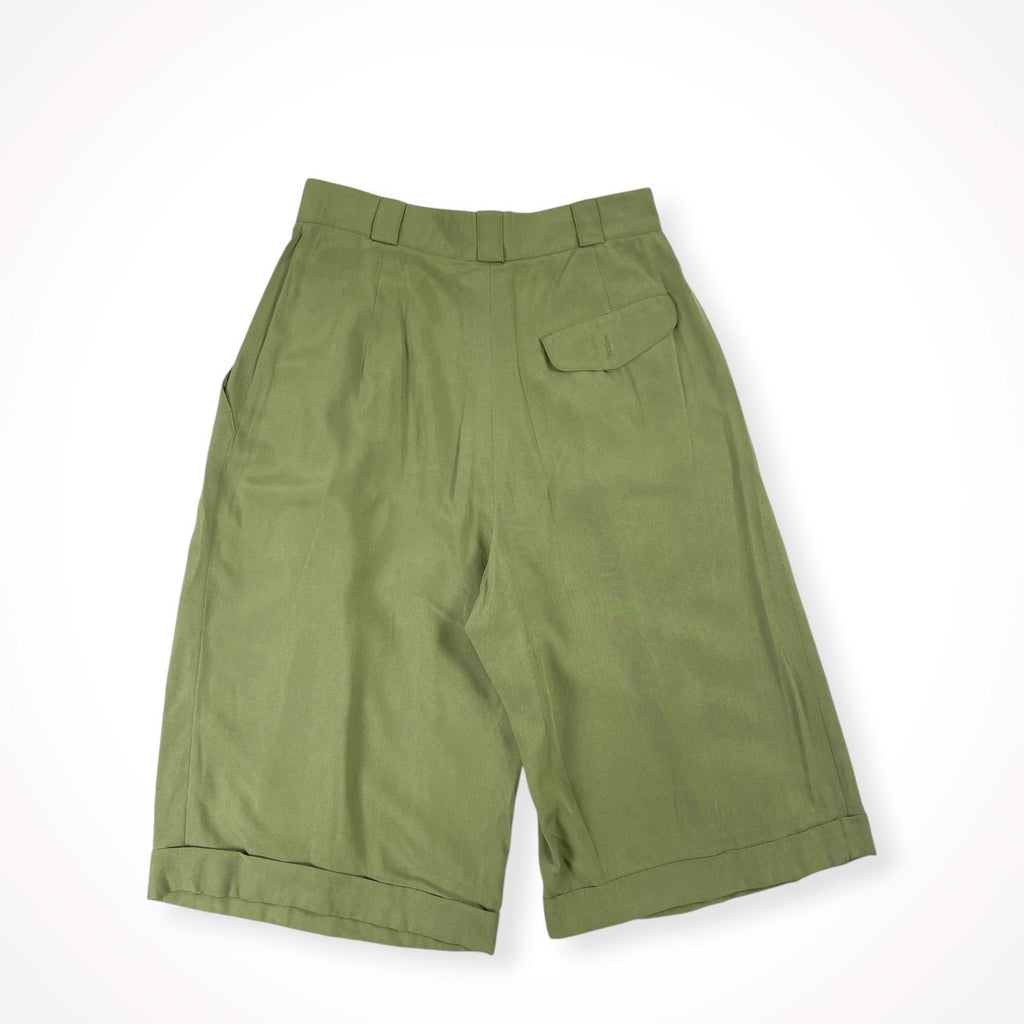 EURO VINTAGE / シルク混ヴィンテージハーフパンツ SIZE：40