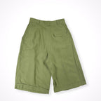 EURO VINTAGE / シルク混ヴィンテージハーフパンツ SIZE：40