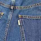 AALTO アールト / Jean with pleats ワイド デニムパンツ カットオフ SIZE:36