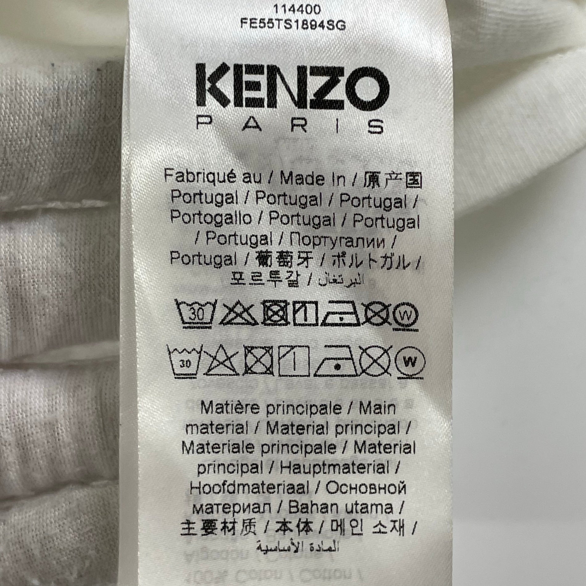 KENZO Paris / 'KENZO Elephant' Tシャツ 参考定価：24,000+tax SIZE:S