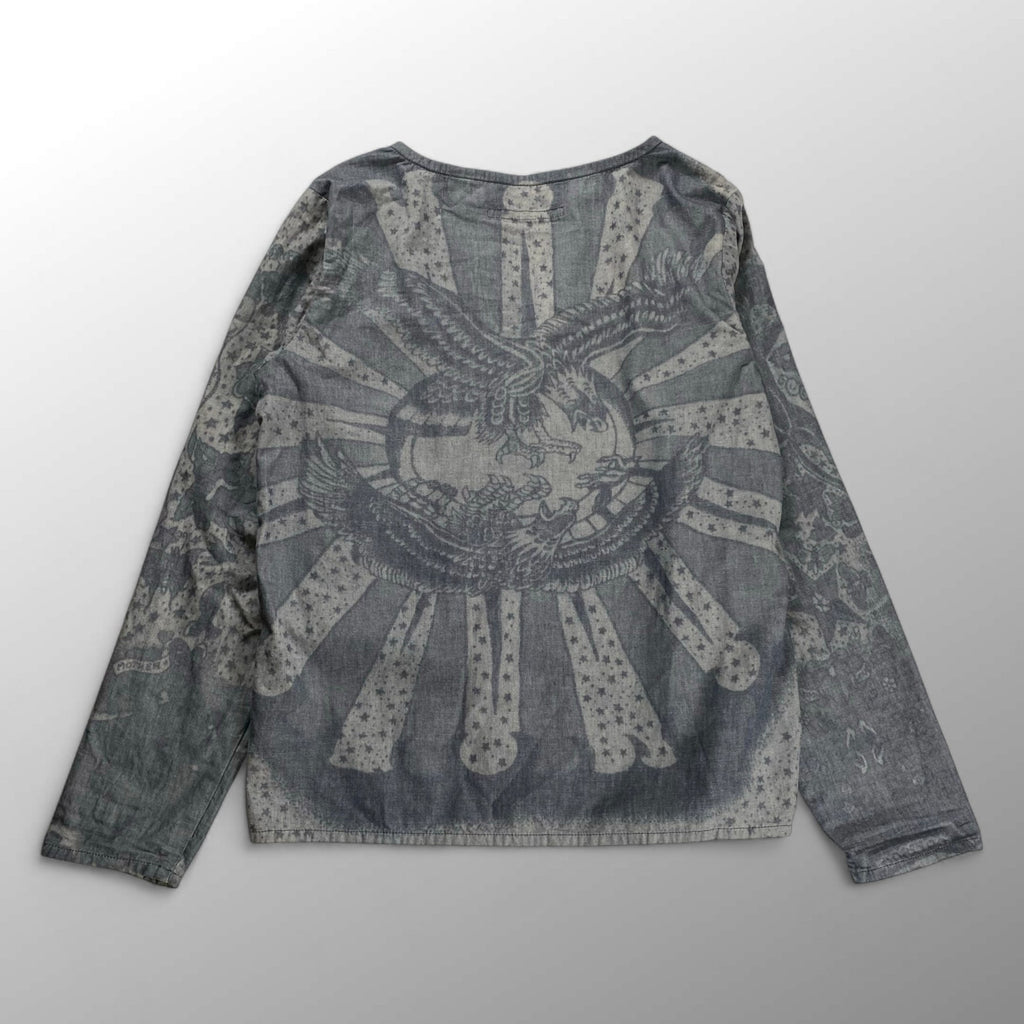 TALKING ABOUT THE ABSTRACTION トーキング アバウト ジ アブストラクション / オールオーバータトゥーシャツ 参考定価：23,000+tax SIZE:M