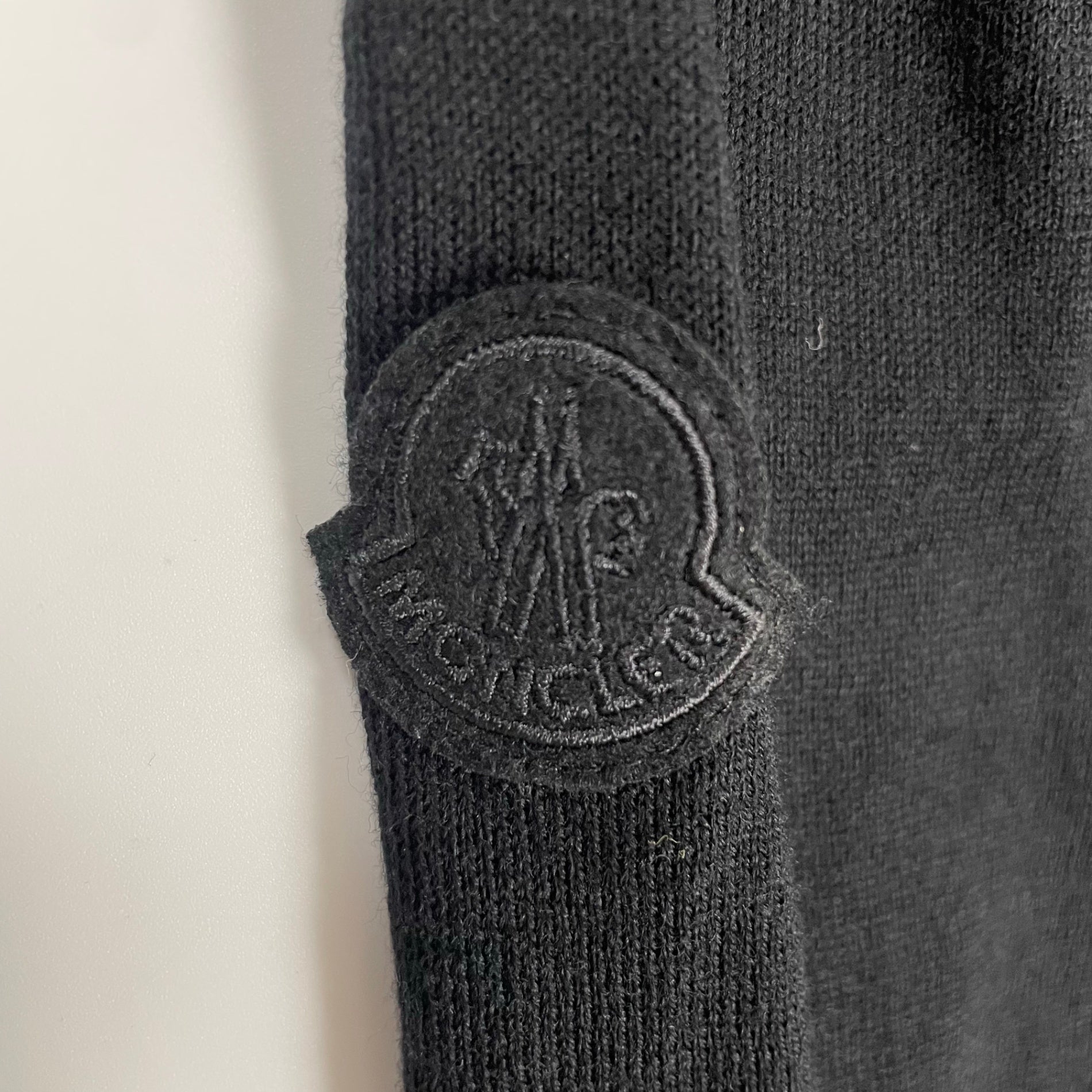 MONCLER モンクレール / POLO TRICOT ニットポロシャツ 参考定価：80,000程度 SIZE：M