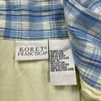 VINTAGE ヴィンテージ KORET FRANCISCA コレット フランシスカ / VINTAGE Pale Tone Patchwork Jacket フェアリー パッチワークSIZE:1X(XL程度)