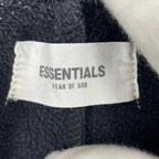 ESSENTIALS エッセンシャルズ / ロゴスウェットハーフパンツ ブラック 参考定価：20,000程度 SIZE:M