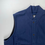 PEG ENGINEERED GARMENTS × BEAMS PLUS エンジニアド ガーメンツ ビームスプラス / SWEAT VEST タグ付 NAVY 参考定価：37,000+tax SIZE:M