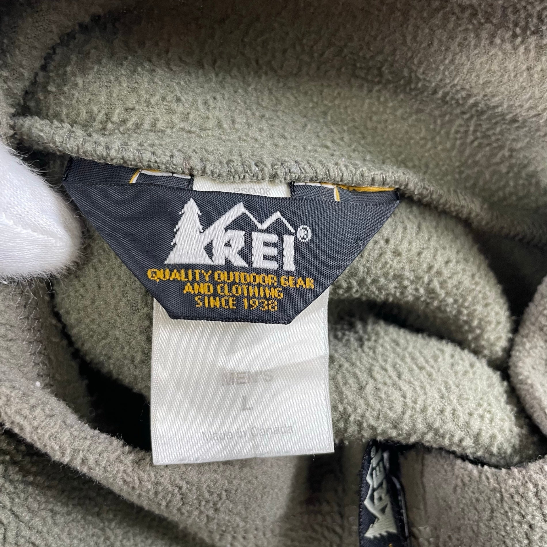 REI レイ / 8-90sフリースジャケット MADE IN CANADA SIZE:L