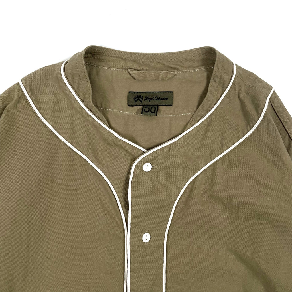 Nigel Cabourn / ベースボールシャツ BASEBALL SH S/S 参考定価：30,000程度 SIZE:50