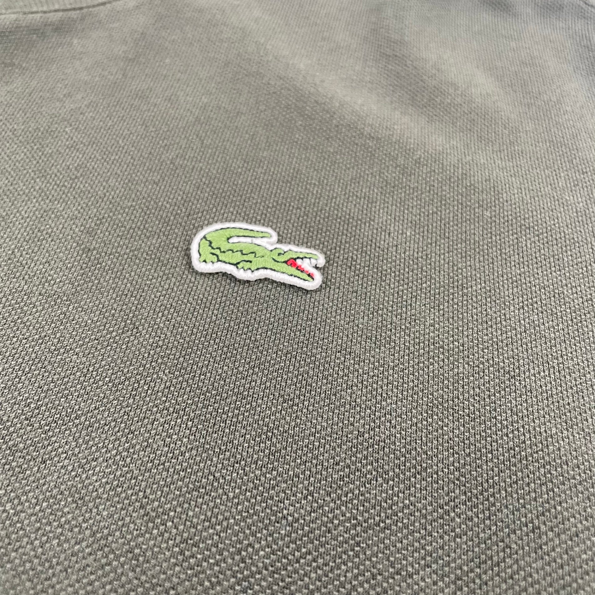 LACOSTE / L.12.12アレンジ スキッパーネックポロシャツ 参考定価：15,000+tax SIZE：5