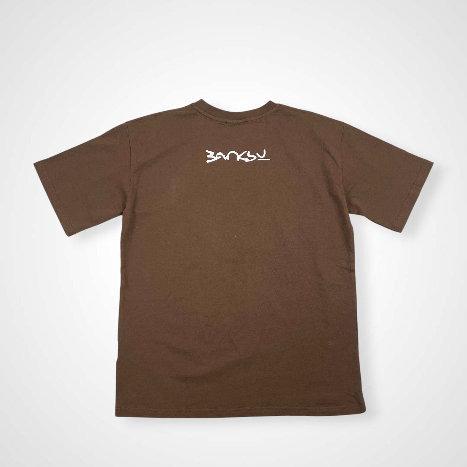 BANKSY バンクシー / オフィシャルプリントTEE 日本ツアー GENIUS or VANDAL SIZE:S