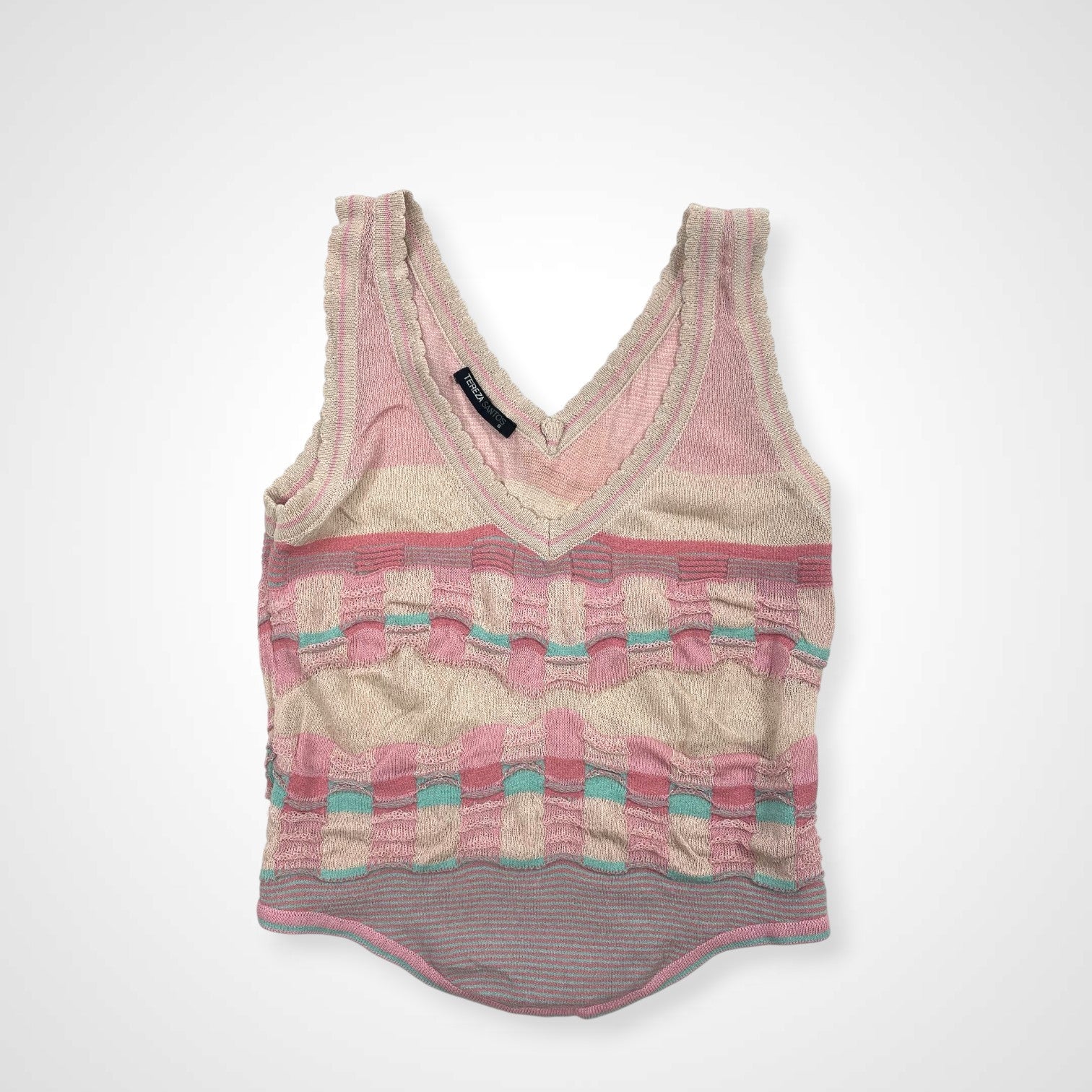 TEREZA SANTOS テレサ サントス / ニットキャミソール 参考定価：30,000程度 SIZE：S