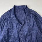 JURGEN LEHL / シルクロングシャツワンピース 参考定価：70,000程度 SIZE:M