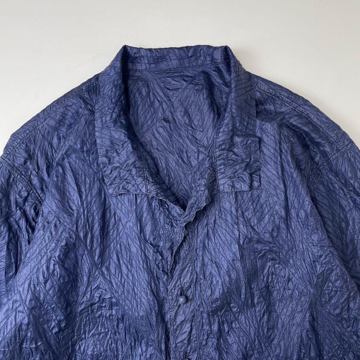 JURGEN LEHL / シルクロングシャツワンピース 参考定価：70,000程度 SIZE:M