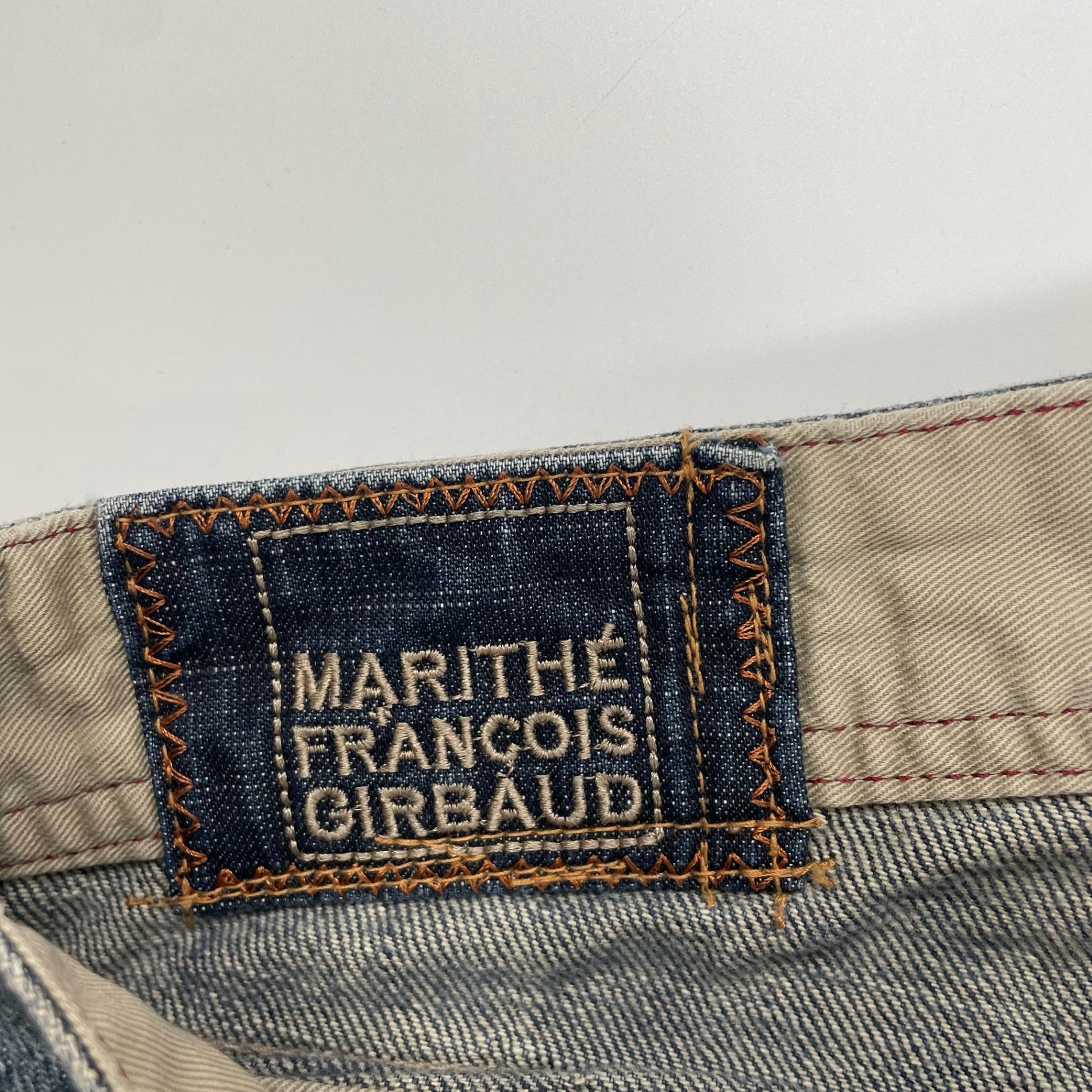 MARITHE FRANCOIS GIRBAUD マリテ フランソワ ジルボー / Y2K ヴィンテージギミックデニムパンツ SIZE:3S