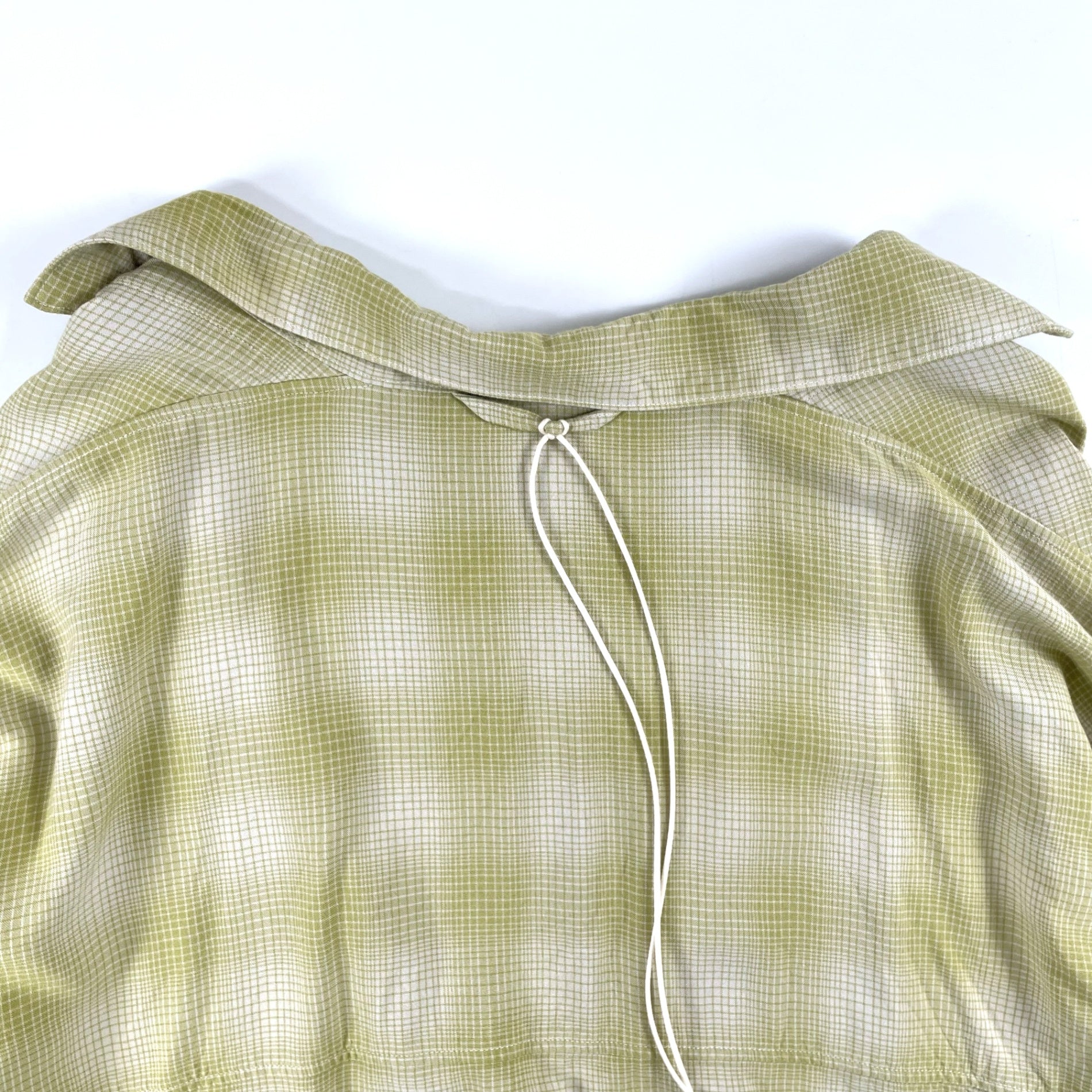 ANCELLM / OMBRE CHECK PULLOVER SHIRT 常田大希着用 SIZE:2