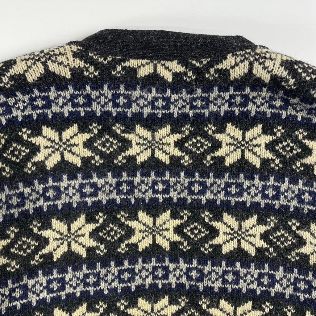 DUETRIO ISSEY MIYAKE / ヴィンテージ 8-90sカウチンニットカーディガン SIZE:XL程度