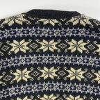 DUETRIO ISSEY MIYAKE / ヴィンテージ 8-90sカウチンニットカーディガン SIZE:XL程度
