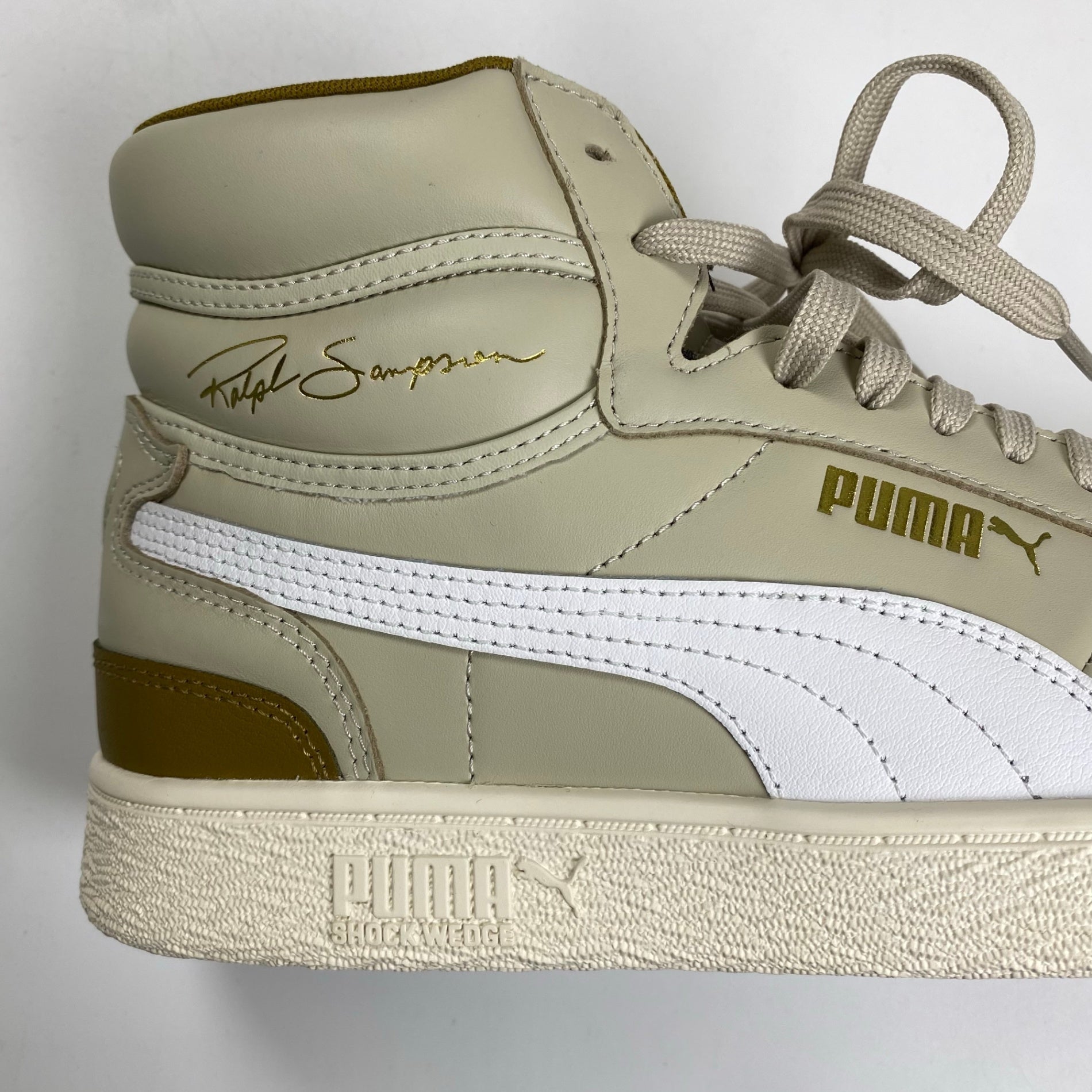 PUMA プーマ / RALPH SAMPSON MID スニーカー ベージュ 未使用 SIZE:27cm