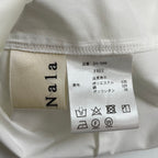 Nala ナラ / Relax over shirt リラックスオーバーシャツ 極美品 参考定価：24,000+tax SIZE:FREE