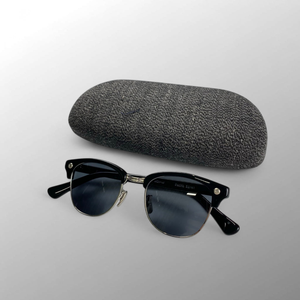 金子眼鏡 × porter Classic ポータークラシック / Smith Rivet collection サーモント サングラス 度なし 参考定価：65,000+tax SIZE:48□20-147