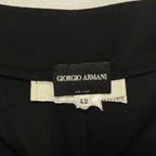 GIORGIO ARMANI / レーヨンMIXストレートパンツ BORGO21製 参考定価：160,000程度 SIZE：42