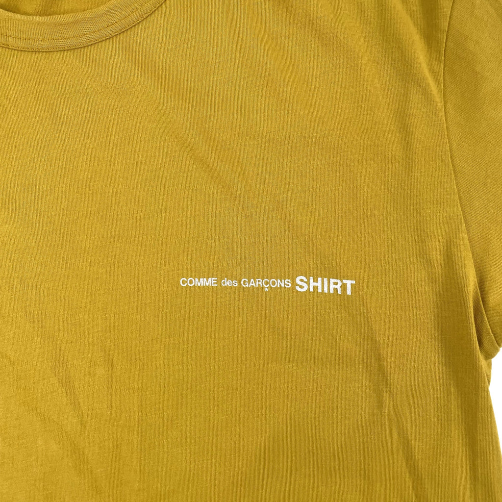 COMME des GARCONS SHIRT / ロゴプリントTシャツ SIZE：L