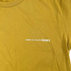 COMME des GARCONS SHIRT / ロゴプリントTシャツ SIZE：L