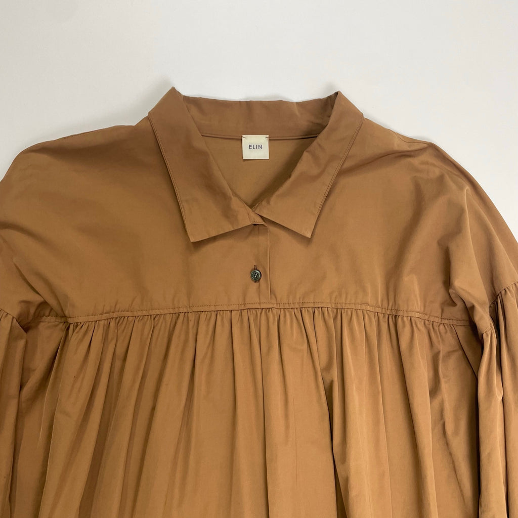 ELIN エリン / Chino gathered top 参考定価：33,000+tax SIZE:38