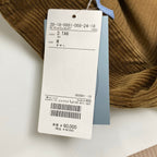 KENNETH FIELD ケネスフィールド / RIVER GUIDE JACKET 8wale corduroy タグ付 参考定価：60,000+tax SIZE:M