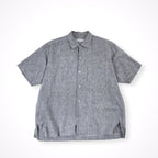 ISSEY MIYAKE MEN / 02SS リネンオープンカラーシャツ 滝沢直己期 SIZE:3