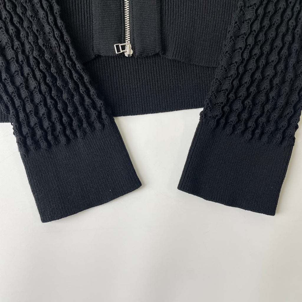 J.L-A.L / Ash Zip Upドライバーズニット 参考定価：56,000+tax SIZE:L