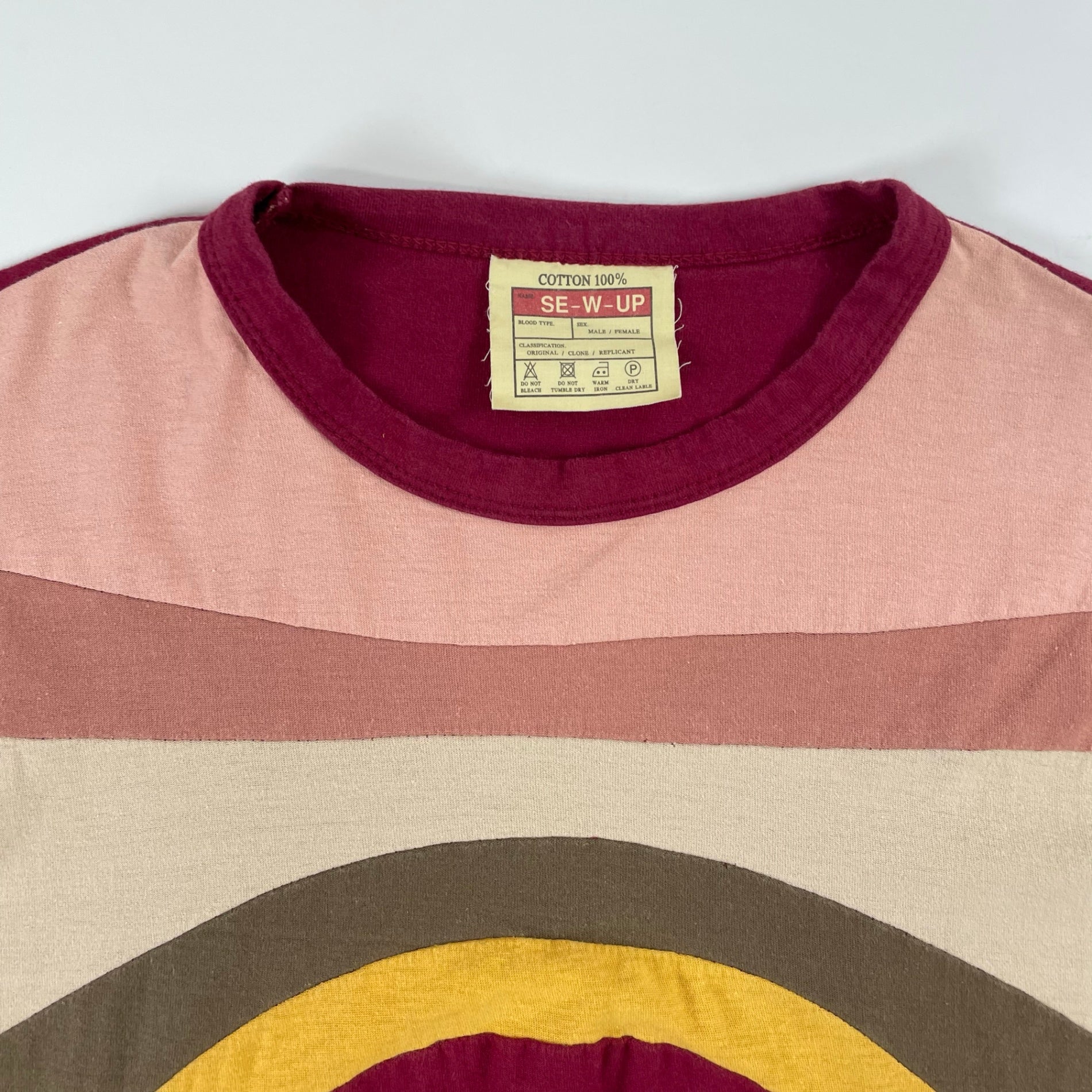 VINTAGE / ヴィンテージパッチワークTEE SIZE:M程度