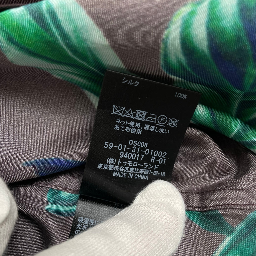 CABaN キャバン / シルクツイルIBIZAプリントシャツ 参考定価：43,000+tax SIZE:S