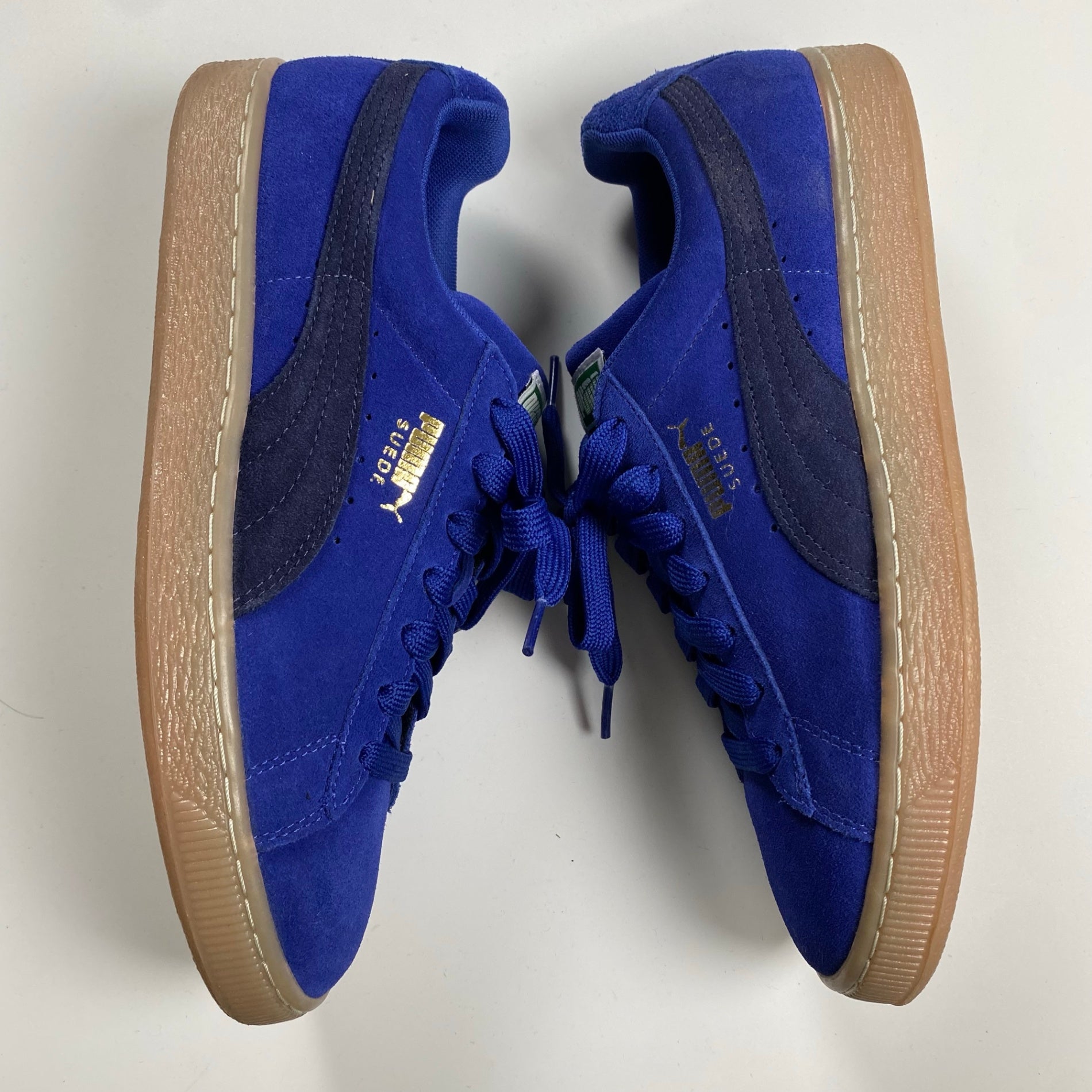 PUMA プーマ / SUEDE CLASSIC COASTAL ローカットスニーカー ブルー SIZE:27cm