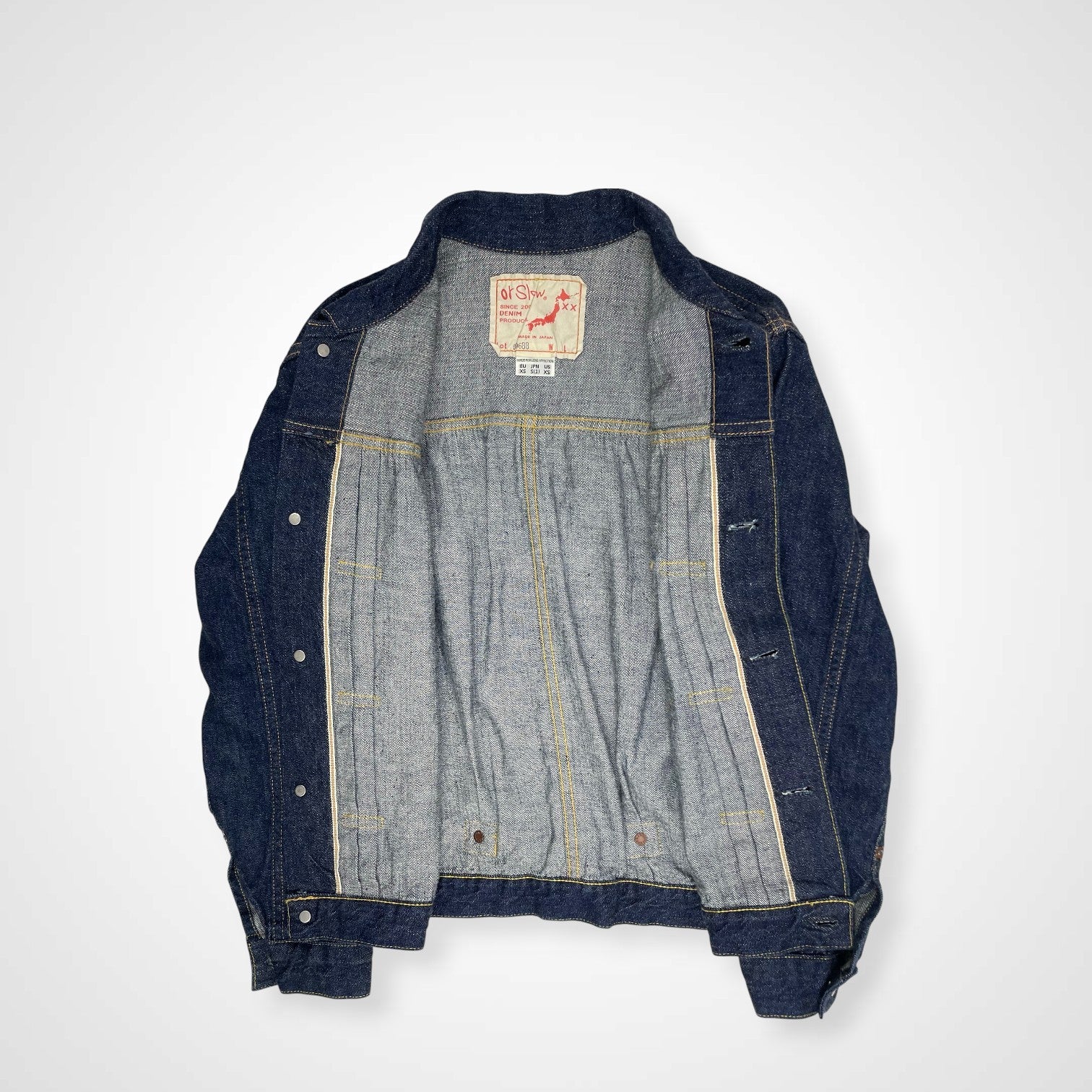 orslow × BEAMS BOY オアスロウ ビームスボーイ / 506BB Monroe Jacket インディゴ 参考定価：34,000+tax SIZE：S