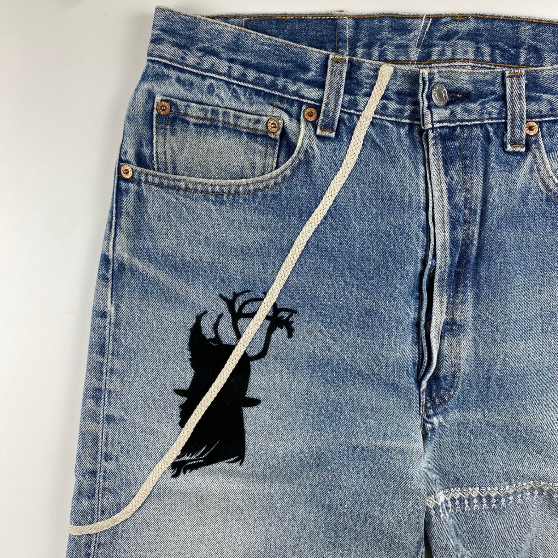 naked bunch ネイキドバンチ / リメイク デニムパンツ Ed TSUWAKI SIZE:W34